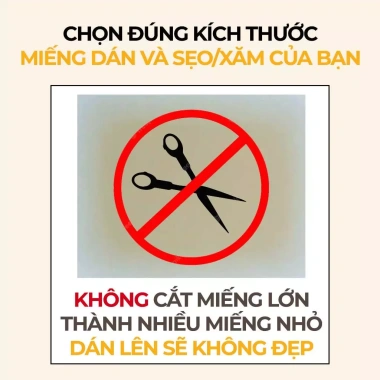 Miếng dán che sẹo Bellena XS2 65k - che mụn, nốt ruồi, sẹo lồi, khuyết điểm
