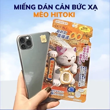 Miếng Dán Chống Bức Xạ HITOKI Nhật – Giảm Sóng Điện Từ, Bảo Vệ Sức Khỏe 49k