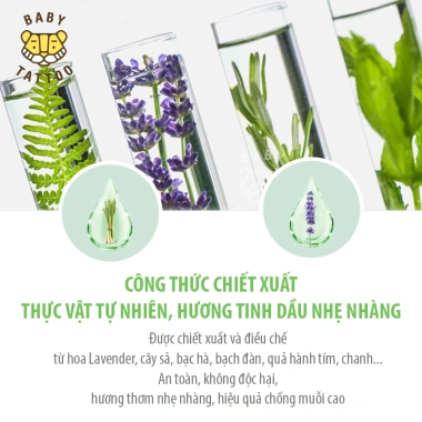 Miếng Dán Chống Muỗi Baby Tattoo Thiên Nhiên Hương Thảo Dược 24 miếng - Giá 190.000 2