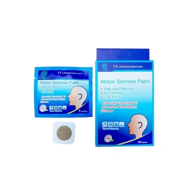 Miếng Dán Chống Say Tàu Xe Motion Sickness Patch - Giảm Buồn Nôn, Chóng Mặt, Giá chỉ 38.000₫