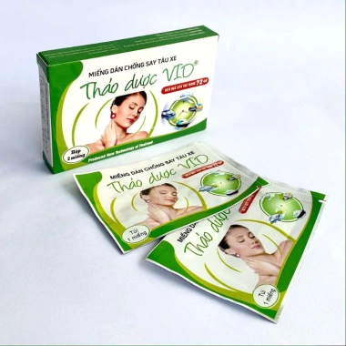 Miếng Dán Chống Say Tàu Xe VIO - Giảm Buồn Nôn, Mệt Mỏi - Hộp 2 miếng - 120.000 VND