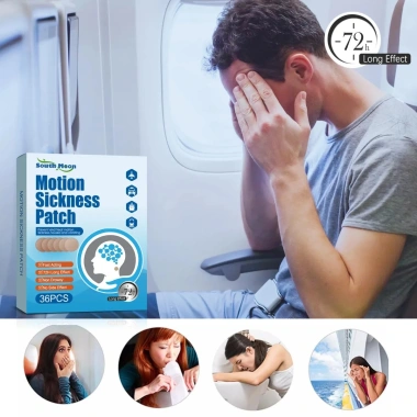 Miếng dán chống say xe giảm buồn nôn, chóng mặt khi đi ô tô, tàu biển - 61.600₫