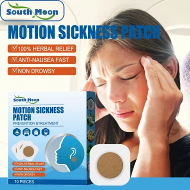 Miếng Dán Chống Say Xe Thảo Mộc Giảm Chóng Mặt Buồn Nôn - 10 Miếng Cho Người Lớn & Trẻ Em, Giá 49.000₫