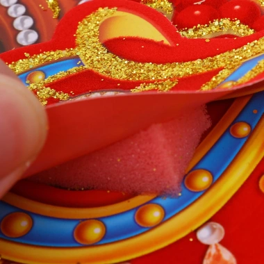 Miếng dán cửa 3D năm con ngựa 2.026 - Trang trí cung hoàng đạo vàng hoạt hình, giá Tết 42.228 VND 9