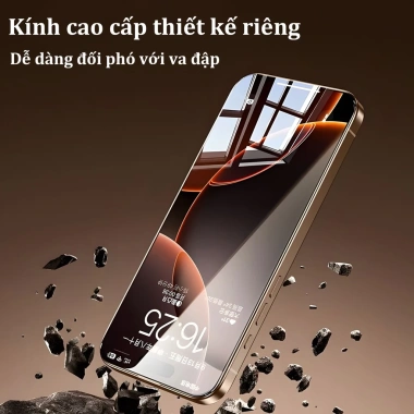 Miếng dán cường lực Ba Tinh dán nhanh 1 giây, dễ thao tác cho iPhone 17-16-15-14-13-12-11 X/XS/XR