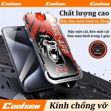 Miếng dán cường lực Ba Tinh dán nhanh 1 giây, dễ thao tác cho iPhone 17-16-15-14-13-12-11 X/XS/XR
