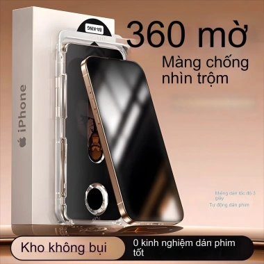 Miếng dán cường lực Ba Tinh dán nhanh 1 giây, dễ thao tác cho iPhone 17-16-15-14-13-12-11 X/XS/XR 8 Miếng dán cường lực Ba Tinh dán nhanh 1 giây, dễ thao tác cho iPhone 17-16-15-14-13-12-11 X/XS/XR 8