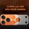 Miếng dán cường lực nano dẻo bảo vệ đế camera iPhone 17/16/15 Pro Max - Giá 24.500₫