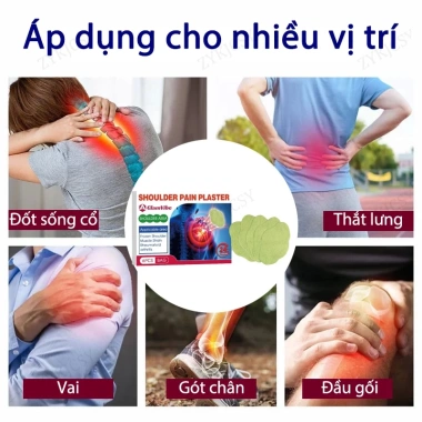 Miếng Dán Đau Vai Gáy Ngải Cứu Cao Dán Xương Khớp - Giảm Giá 30% Chỉ 69.999đ 5