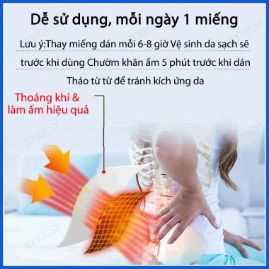 Miếng Dán Đau Vai Gáy Ngải Cứu Cao Dán Xương Khớp - Giảm Giá 30% Chỉ 69.999đ 7