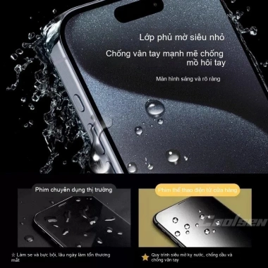 Miếng dán dẻo nước bảo vệ iPhone 17-11 và series - Bền đẹp, giá 32.800₫ 5