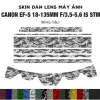 Miếng dán Film 3M vân nổi cho Lens CANON EF-S 18-135mm F/3.5-5.6 IS STM - bảo vệ cao cấp, giá chỉ 250.000₫