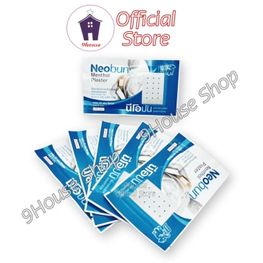 Miếng Dán Giảm Đau Bạc Hà Neobun Menthol 10 miếng Xanh Dương - Thái Lan 30.000đ 5