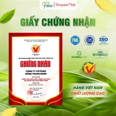 Miếng dán giảm đau cổ vai gáy, lưng - Gừng già Eden Farm 11x15cm 43.700₫