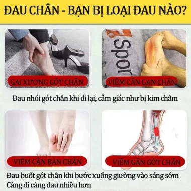 Miếng Dán Giảm Đau Gót Chân, Cổ Vai Gáy - Hỗ Trợ Gout và Cột Sống - Chỉ 81.000₫ 3