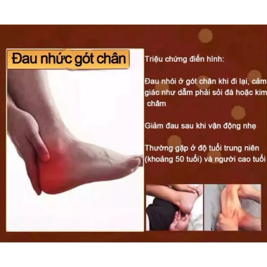 Miếng Dán Giảm Đau Gót Chân, Cổ Vai Gáy - Hỗ Trợ Gout và Cột Sống - Chỉ 81.000₫ 5