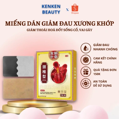Miếng Dán Giảm Đau Huyệt Đạo Cổ - Giảm Thoái Hóa Đốt Sống Cổ Vai Gáy 5m 69.000 VND