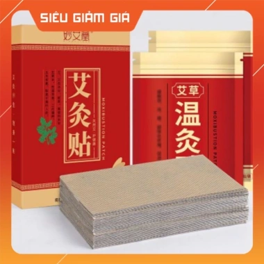 Miếng dán giảm đau ngải cứu Cực Nhanh 20 miếng - Giảm đau nhanh, hiệu quả CAFANI SHOP 2 Miếng dán giảm đau ngải cứu Cực Nhanh 20 miếng - Giảm đau nhanh, hiệu quả CAFANI SHOP 2