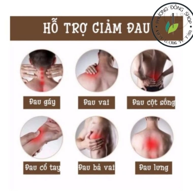 Miếng Dán Giảm Đau Xương Khớp Đông Y 40 miếng Nhức Vai Gáy Cột Sống Lưng 26.000đ