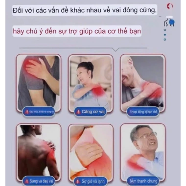 Miếng Dán Giảm Đau Xương Khớp Vai Gáy Lưng Eo 4 Miếng - Giảm Đau Nhức, Mệt Mỏi, Giá 42.000₫