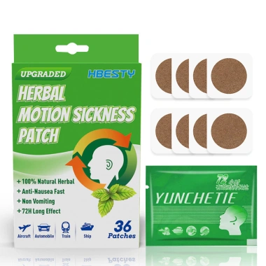 Miếng dán giảm say tàu xe 36 chiếc - Cải thiện ù tai, chóng mặt, nôn mửa cho người lớn, trẻ em - Giá 64.900đ 6