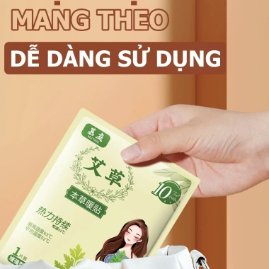Miếng Dán Giữ Nhiệt Cơ Thể WOMU Đau Bụng Kinh Thảo Dược Thiên Nhiên Size Lớn 3 Vị Giá 15.000 VND 2 Miếng Dán Giữ Nhiệt Cơ Thể WOMU Đau Bụng Kinh Thảo Dược Thiên Nhiên Size Lớn 3 Vị Giá 15.000 VND 2