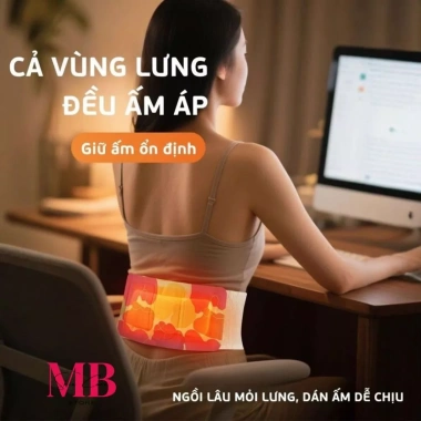 Miếng Dán Giữ Nhiệt Ngải Cứu Bản To WECAN Giảm Đau Bụng Kinh, Sưởi Ấm Lưng 25.000₫ 3