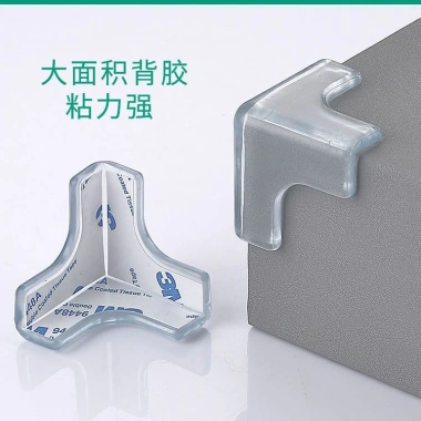 Miếng Dán Góc Cạnh Bàn Ba Mặt Trong Suốt Chống Va Chạm Bảo Vệ Bé 32.831 VND