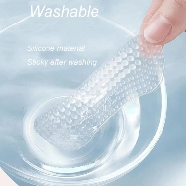 Miếng Dán Gót Giày Silicone Nâng Cấp Chống Trượt Cho Nam Nữ - Giá 27.779 VND
