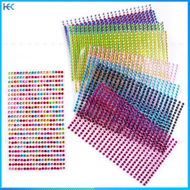 Miếng Dán Hai Mặt Đá Pha Lê Kim Cương Giả 6MM 10x23CM - Giá Ưu Đãi 18,063₫