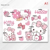 Miếng dán Hoạt Hình Mèo Con Xe Đạp Điện Xe Máy - Trang trí cửa, cửa sổ, kính, xe hơi, cây nhãn, giá chỉ 32.000₫ 10