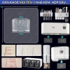 Miếng Dán Hộp Đựng Nước Rửa Tay, Dầu Gội, Sữa Tắm - Thay Kệ Gia Vị Ecoco, Giá Để Cốc Giấy Treo Tường 6.000đ 10