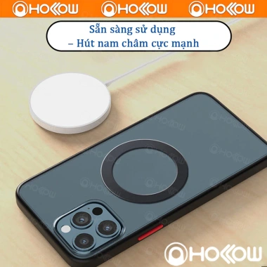 Miếng Dán Hợp Kim Không Dây MagSafe lực hút cho iPhone 11-16 Pro Max - 39.800 VND 3 Miếng Dán Hợp Kim Không Dây MagSafe lực hút cho iPhone 11-16 Pro Max - 39.800 VND 3