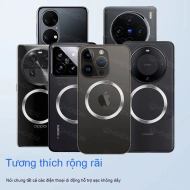 Miếng Dán Hợp Kim Không Dây MagSafe lực hút cho iPhone 11-16 Pro Max - 39.800 VND