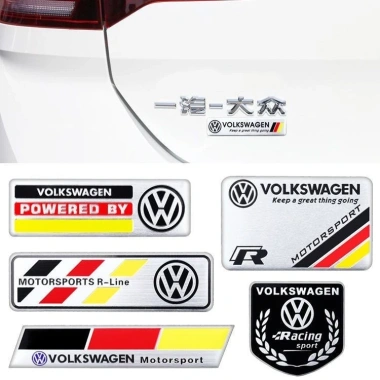 Miếng Dán Kim Loại Độc Đáo Logo Volkswagen Tiguan L, POLO, Bọ Cánh Cứng - Xước Sửa Đổi 4