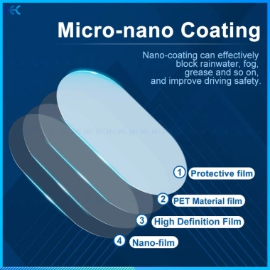 Miếng dán kính chiếu hậu xe hơi chống nước sương mù, tiện dụng, chất lượng cao - 18.810₫ 7