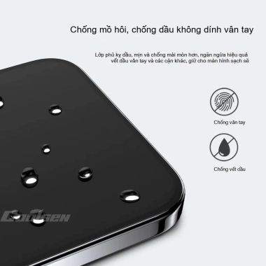 Miếng dán kính cường lực 10D chống ánh sáng xanh, chống vân tay cho iPhone 11‑17 Pro Max, XS, XR, XS Max - 39.800₫ 6