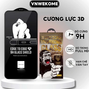 Miếng dán kính cường lực 3D/4D Full màn hình, chống vân tay cho iPhone 6‑12 Pro Max - Giá chỉ 23.000 VND