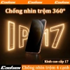Miếng dán kính cường lực chống trộm, không vỡ iPhone 11-17 Pro Max - 45.800 VND