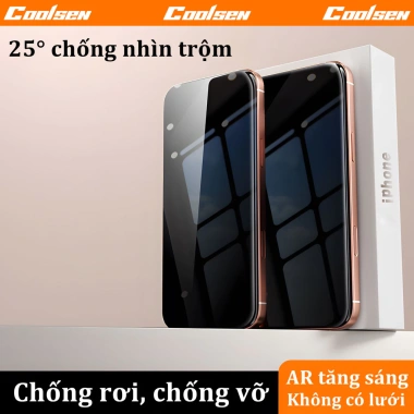 Miếng dán kính cường lực chống trộm, không vỡ iPhone 11-17 Pro Max - 45.800 VND