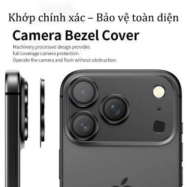 Miếng dán kính cường lực kim loại full cho iPhone 17-11 Pro Max - Giá 80.000 VND