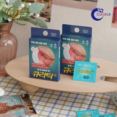 Miếng dán loét miệng Curatick Tick 10 miếng giảm đau, lành nhanh 395.000₫ 5