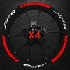 Miếng Dán Mags 14'' Phản Quang Chống Thấm Nước Cho Honda Beat Fi V1 V2 V3 Tự Dính Bền Đẹp 10