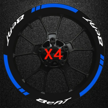 Miếng Dán Mags 14'' Phản Quang Chống Thấm Nước Cho Honda Beat Fi V1 V2 V3 Tự Dính Bền Đẹp 11 Miếng Dán Mags 14'' Phản Quang Chống Thấm Nước Cho Honda Beat Fi V1 V2 V3 Tự Dính Bền Đẹp 11