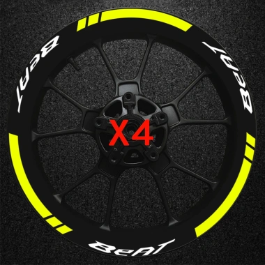 Miếng Dán Mags 14'' Phản Quang Chống Thấm Nước Cho Honda Beat Fi V1 V2 V3 Tự Dính Bền Đẹp 15 Miếng Dán Mags 14'' Phản Quang Chống Thấm Nước Cho Honda Beat Fi V1 V2 V3 Tự Dính Bền Đẹp 15