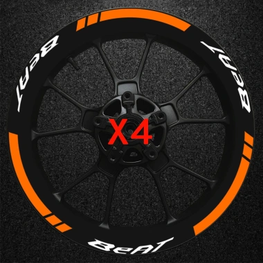 Miếng Dán Mags 14'' Phản Quang Chống Thấm Nước Cho Honda Beat Fi V1 V2 V3 Tự Dính Bền Đẹp 18 Miếng Dán Mags 14'' Phản Quang Chống Thấm Nước Cho Honda Beat Fi V1 V2 V3 Tự Dính Bền Đẹp 18