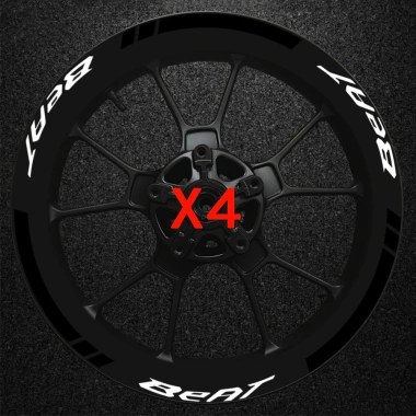 Miếng Dán Mags 14'' Phản Quang Chống Thấm Nước Cho Honda Beat Fi V1 V2 V3 Tự Dính Bền Đẹp 20 Miếng Dán Mags 14'' Phản Quang Chống Thấm Nước Cho Honda Beat Fi V1 V2 V3 Tự Dính Bền Đẹp 20