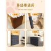 Miếng dán mài móng cho mèo tự dính, cắt được, không bay xơ, bảo vệ sofa vải lanh tự nhiên 5