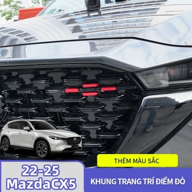 Miếng dán Mazda CX-5 2.023-2.026 - Lưới mặt trước, phù hợp 22-26 medium, giá 190.666 VND