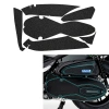 Miếng dán mờ NSS350 cho Honda Forza 350 Nắp ống xả chịu nhiệt chống thấm đề can 16